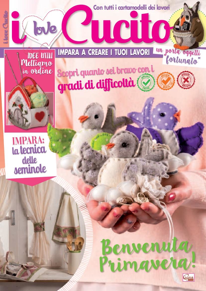 Copertina I Love Cucito n.16