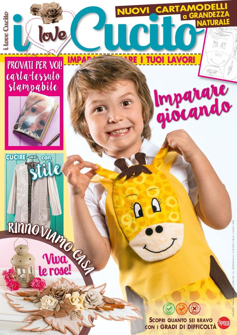 Copertina I Love Cucito n.18