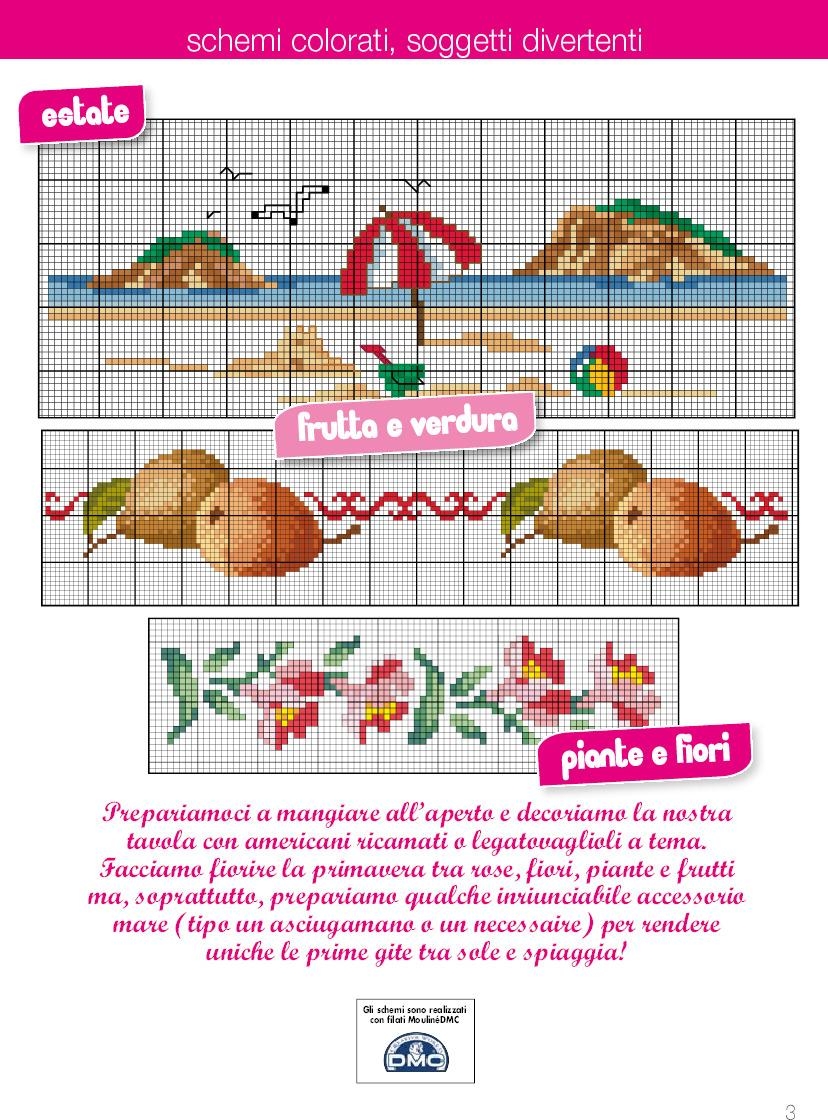 Copertina Piccoli Motivi a Punto Croce n.3