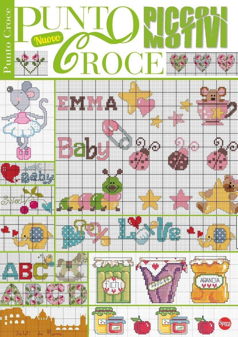 Copertina Piccoli Motivi a Punto Croce n.4