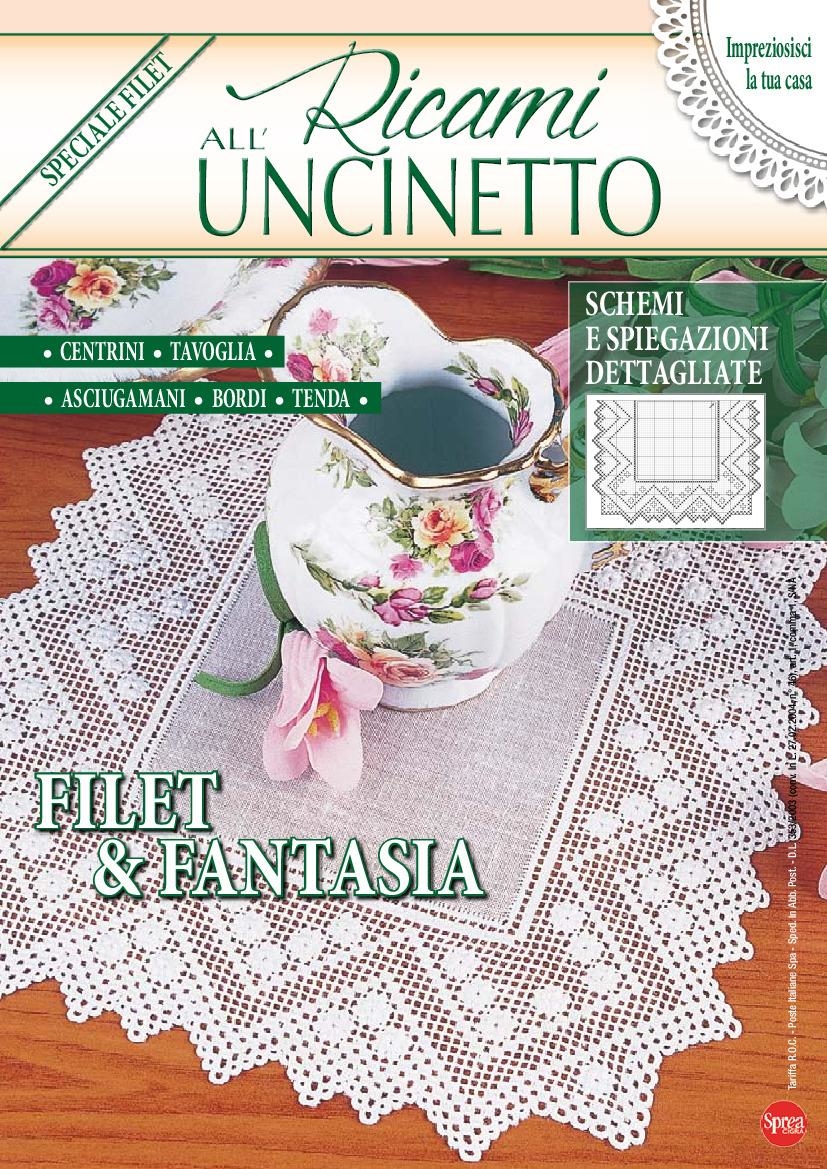 Copertina Ricami all Uncinetto n.10