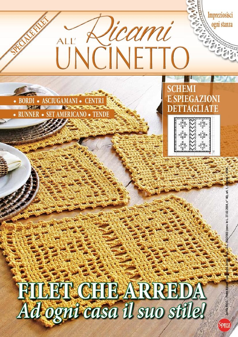 Copertina Ricami all Uncinetto n.13