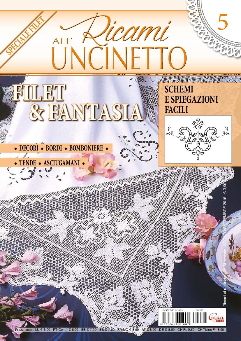 Copertina Ricami all Uncinetto n.5
