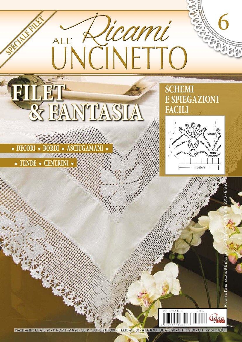 Copertina Ricami all Uncinetto n.6