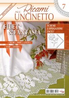 Copertina rivista Ricami all Uncinetto