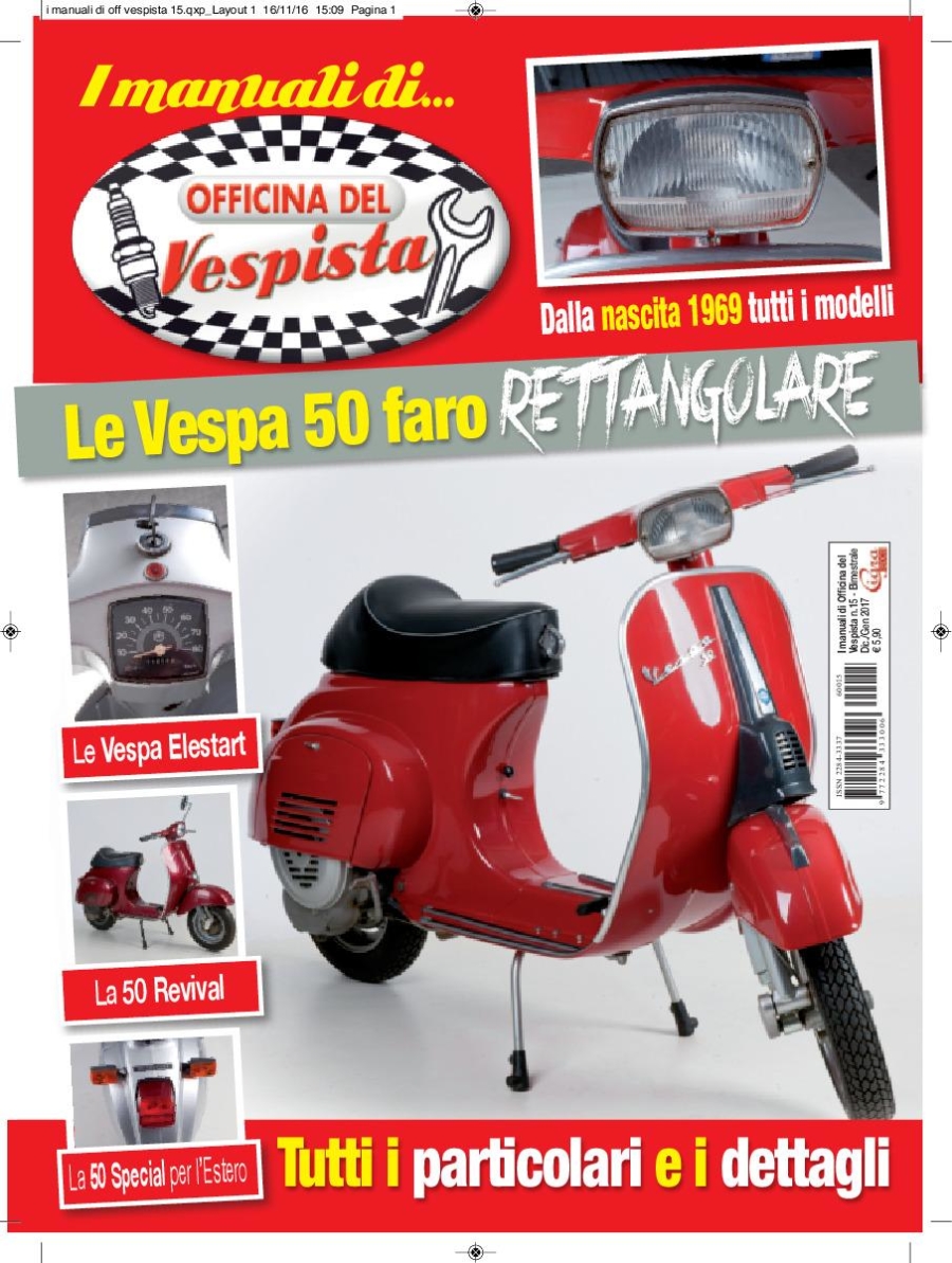 Copertina I Manuali di Officina del Vespista n.15