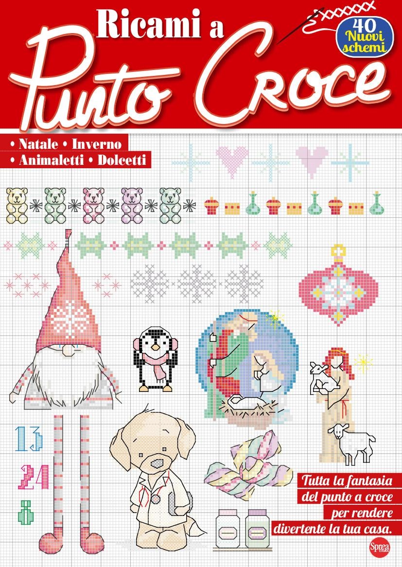 Copertina Ricami a Punto Croce n.13