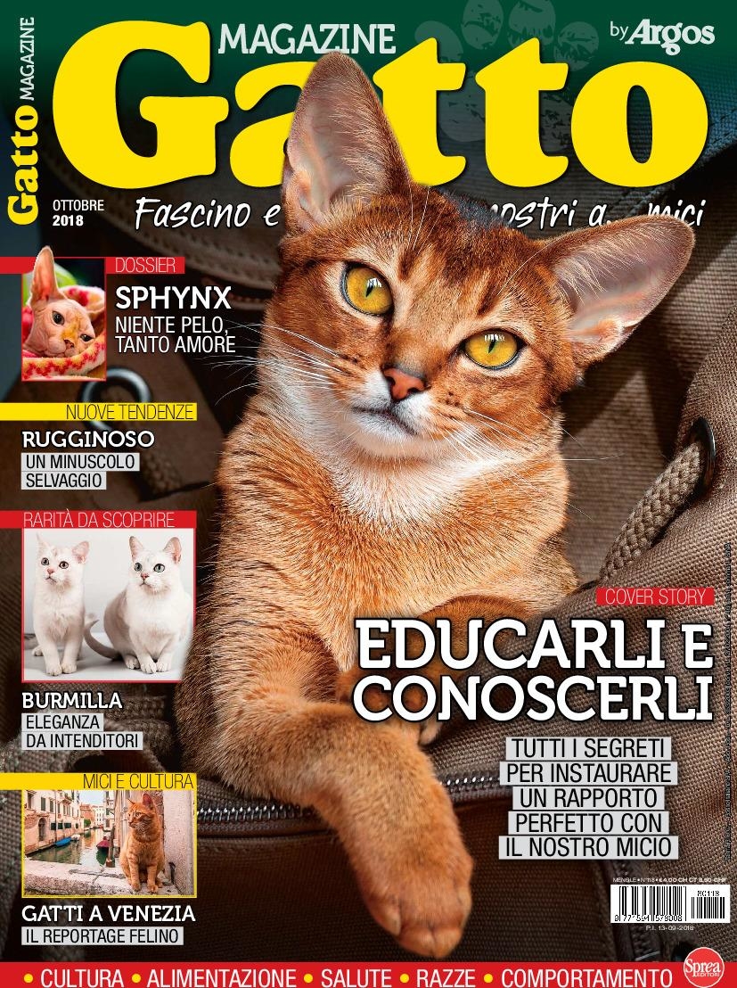 Copertina Gatto Magazine n.118