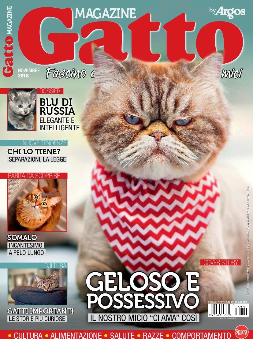 Copertina Gatto Magazine n.119