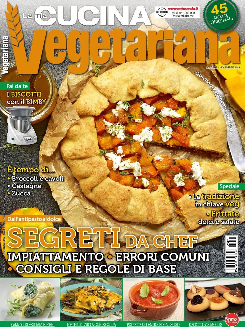 Copertina La Mia Cucina Vegetariana n.91