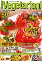 Copertina rivista Vegetariani in Cucina