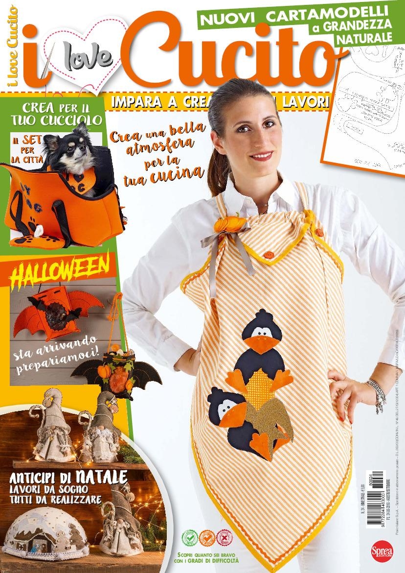 Copertina I Love Cucito n.24