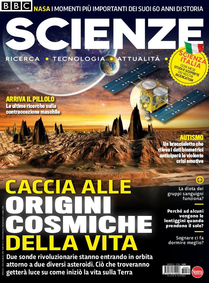 Copertina Scienze n.69