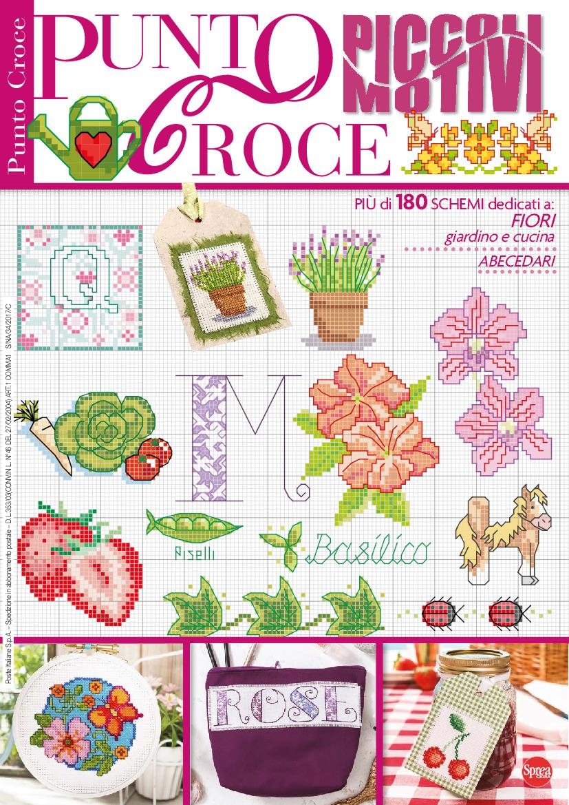 Copertina Piccoli Motivi a Punto Croce n.9