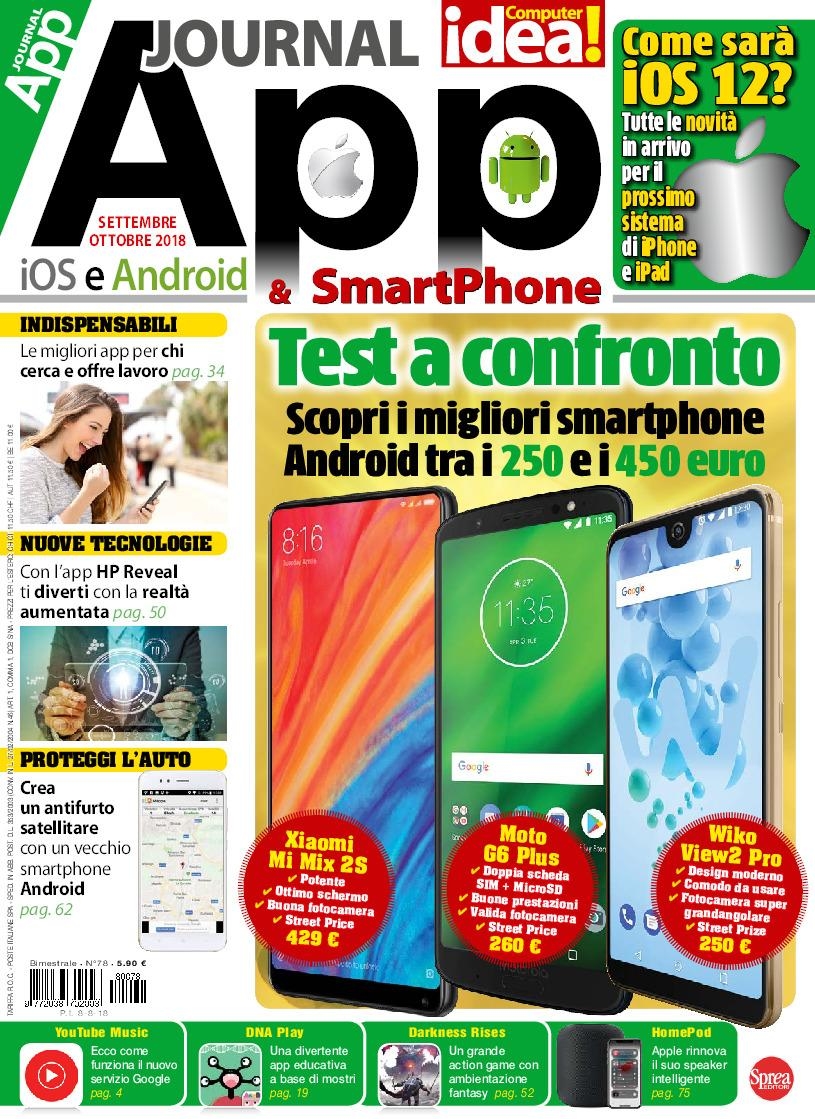 Copertina App Journal n.78