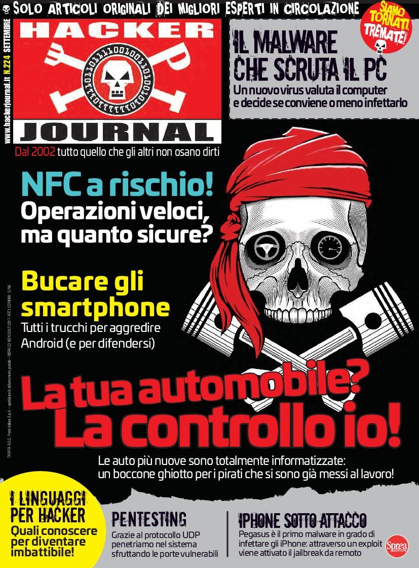 Copertina Hacker Journal n.224