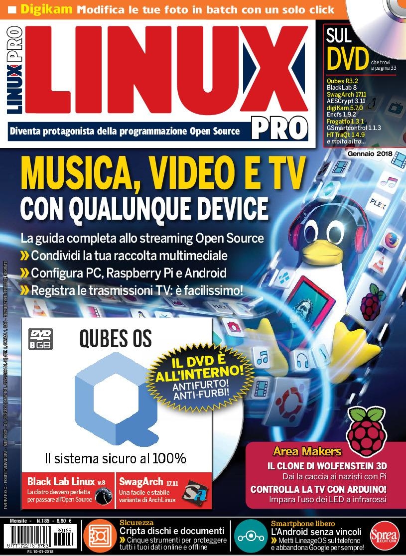Copertina Linux Pro n.185