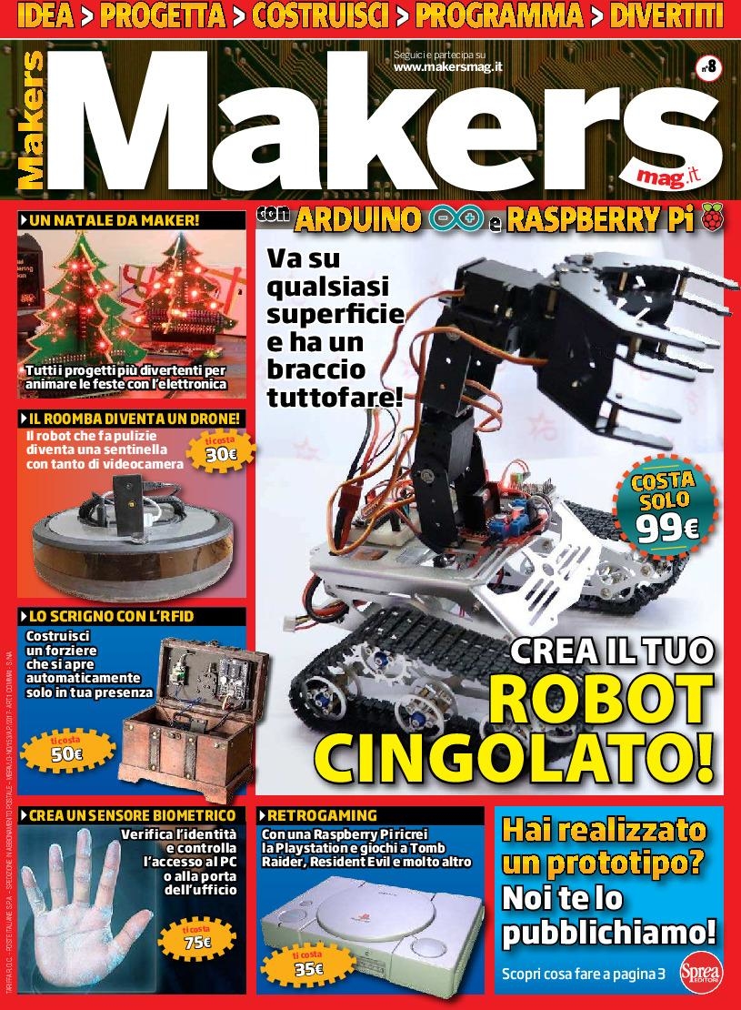 Copertina Makers Mag n.8