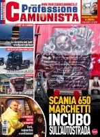 Copertina rivista Professione Camionista