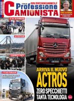 Copertina rivista Professione Camionista