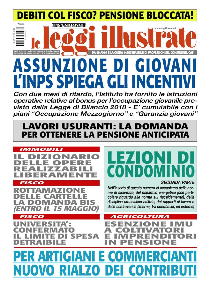 Copertina Leggi Illustrate n.433