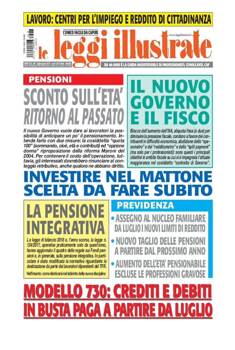 Copertina Leggi Illustrate n.436