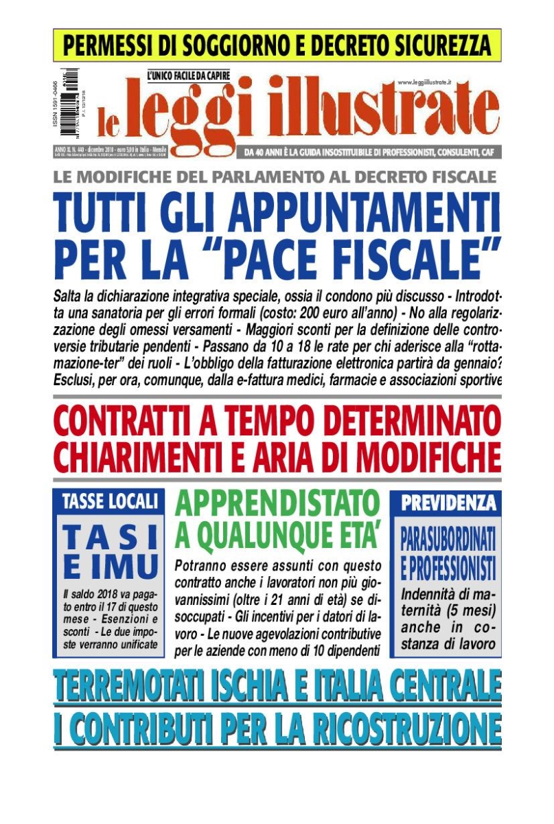 Copertina Leggi Illustrate n.440