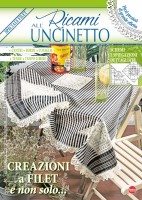 Copertina rivista Ricami all Uncinetto