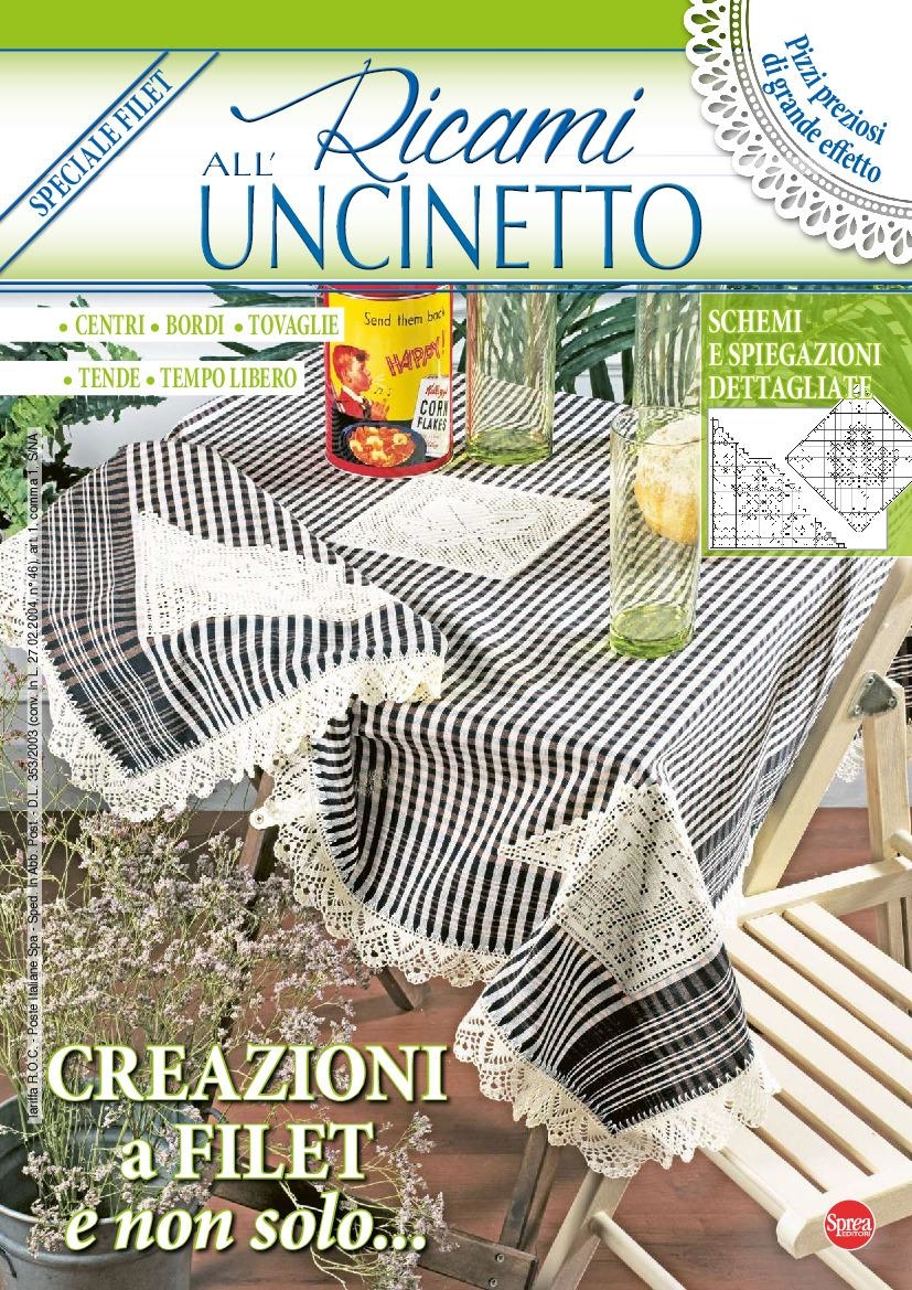 Copertina Ricami all Uncinetto n.16