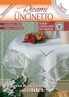 Copertina rivista Ricami all Uncinetto