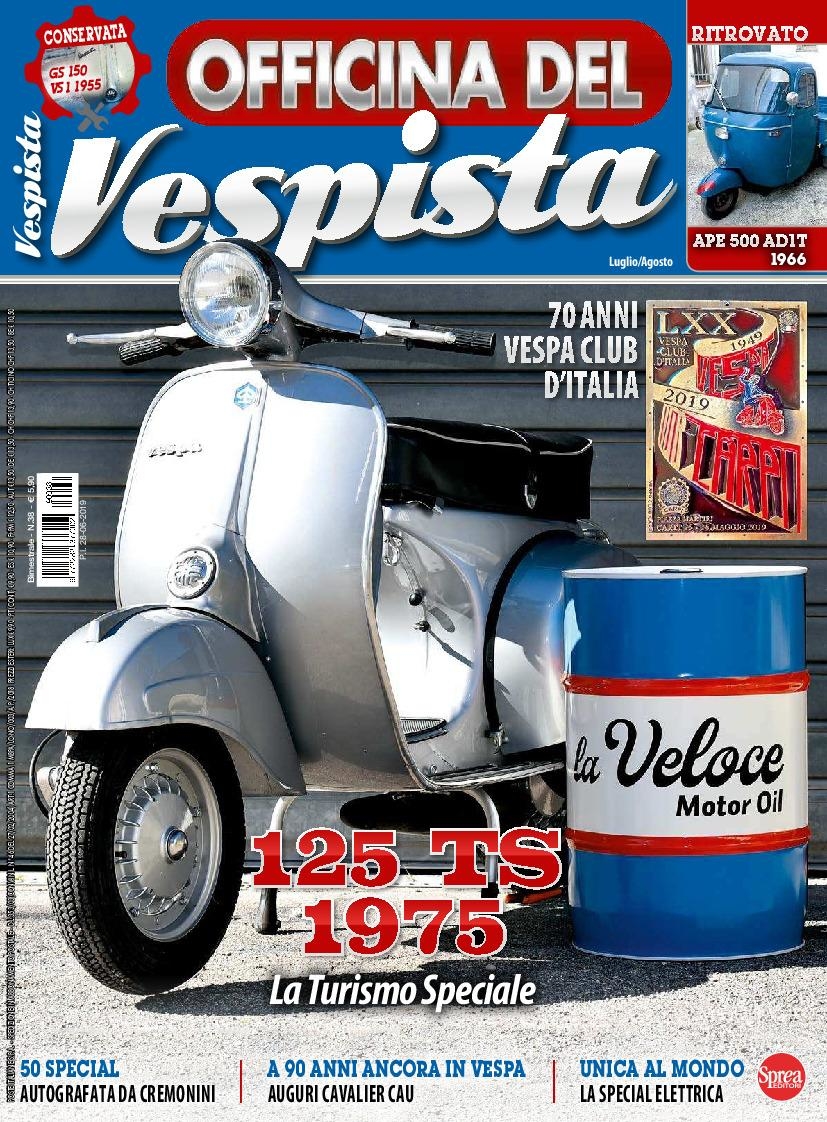 Copertina Officina del Vespista n.38