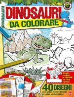Copertina rivista Dinosauri Leggendari Kids