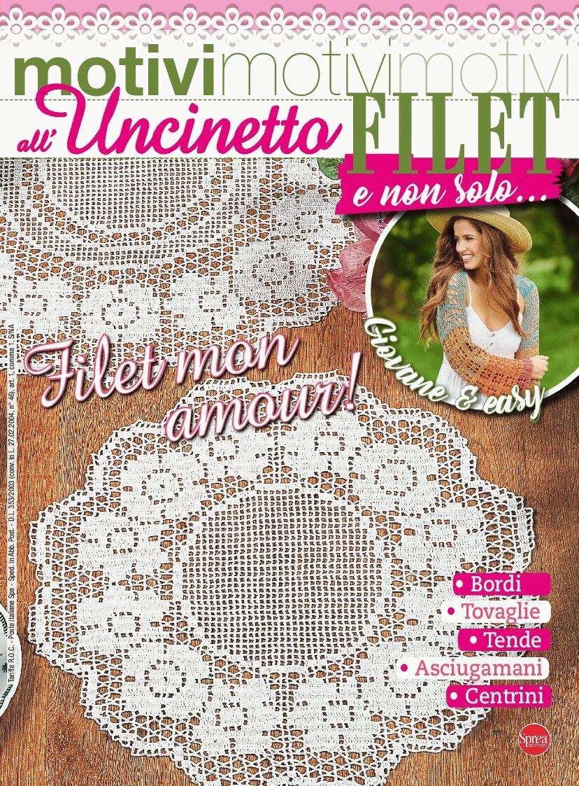 Copertina Motivi all uncinetto n.42