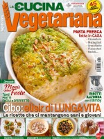 Copertina rivista La Mia Cucina Vegetariana