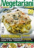 Copertina rivista Vegetariani in Cucina