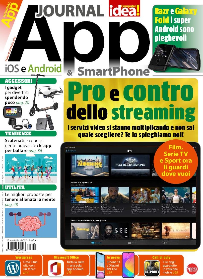 Copertina App Journal n.86