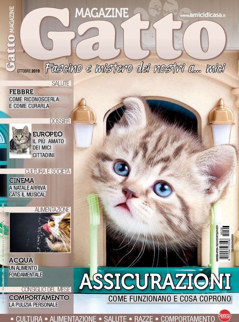 Copertina Gatto Magazine n.128