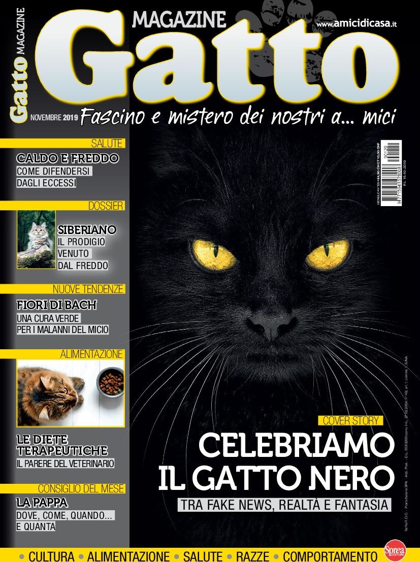 Copertina Gatto Magazine n.129