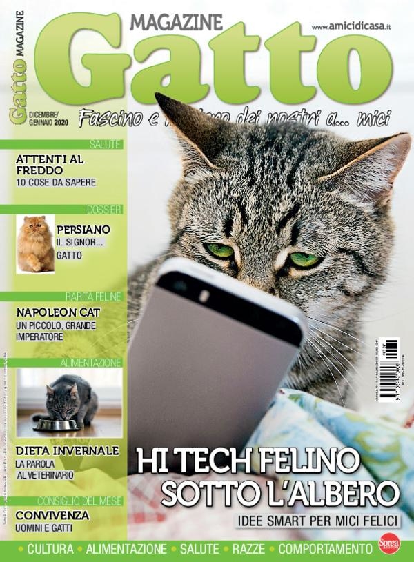 Copertina Gatto Magazine n.130