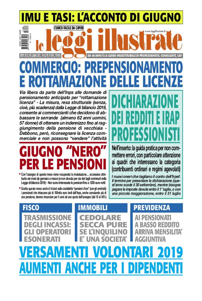 Copertina Leggi Illustrate n.446