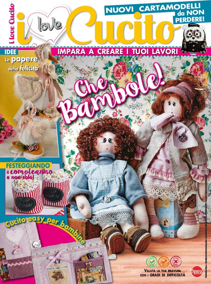 Copertina I Love Cucito n.28