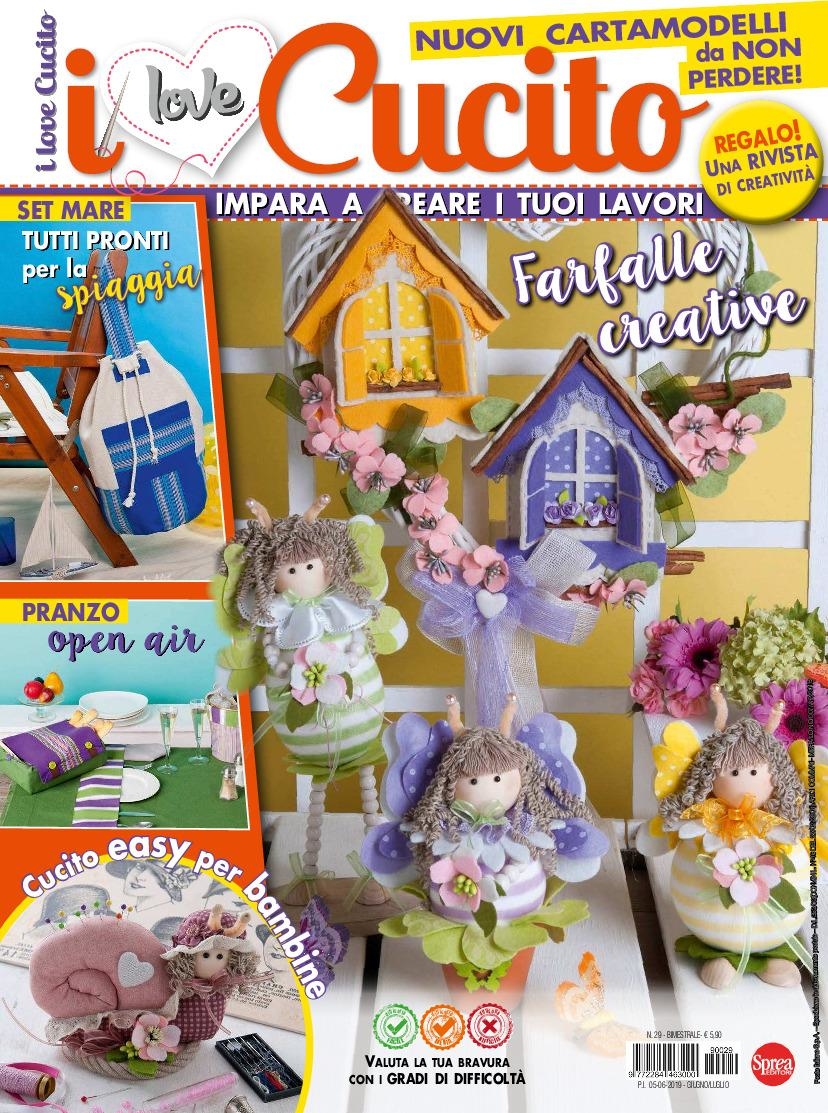 Copertina I Love Cucito n.29