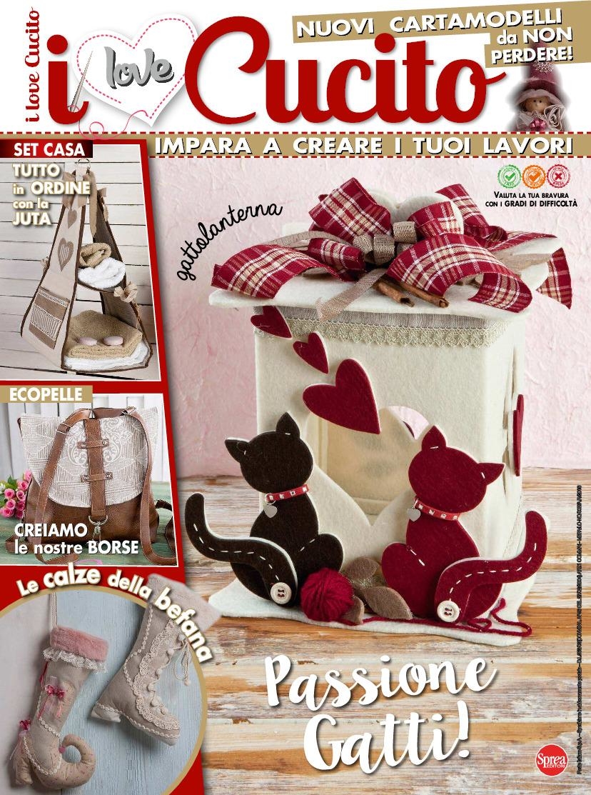 Copertina I Love Cucito n.32