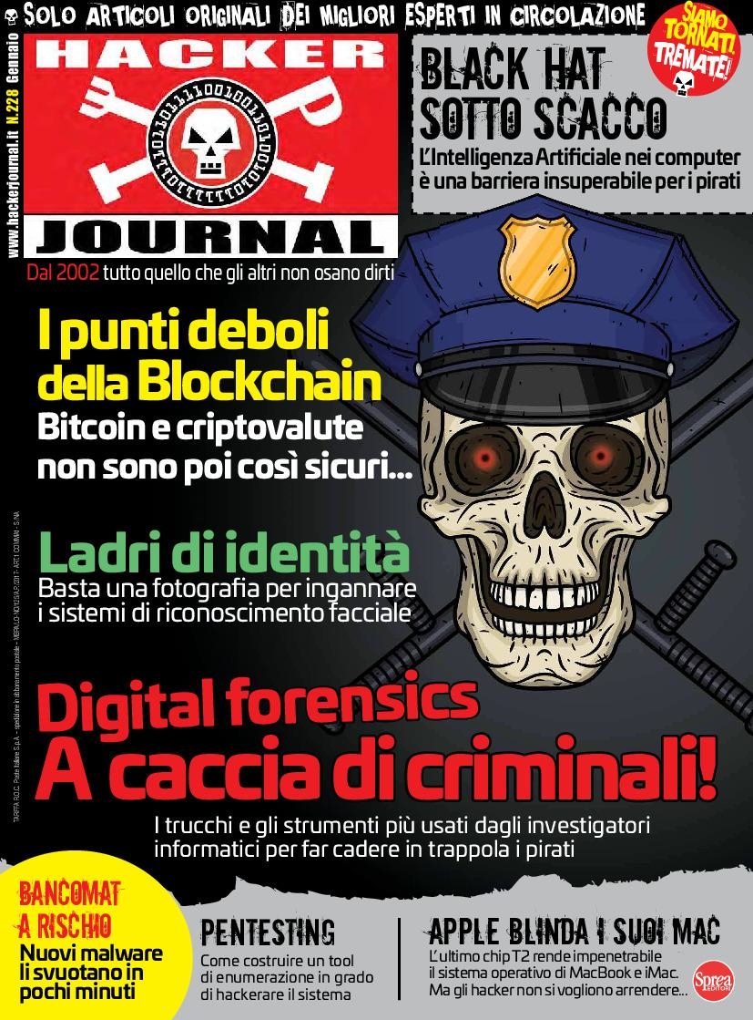 Copertina Hacker Journal n.228