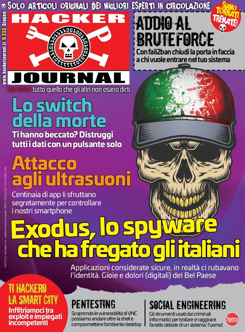 Copertina Hacker Journal n.233