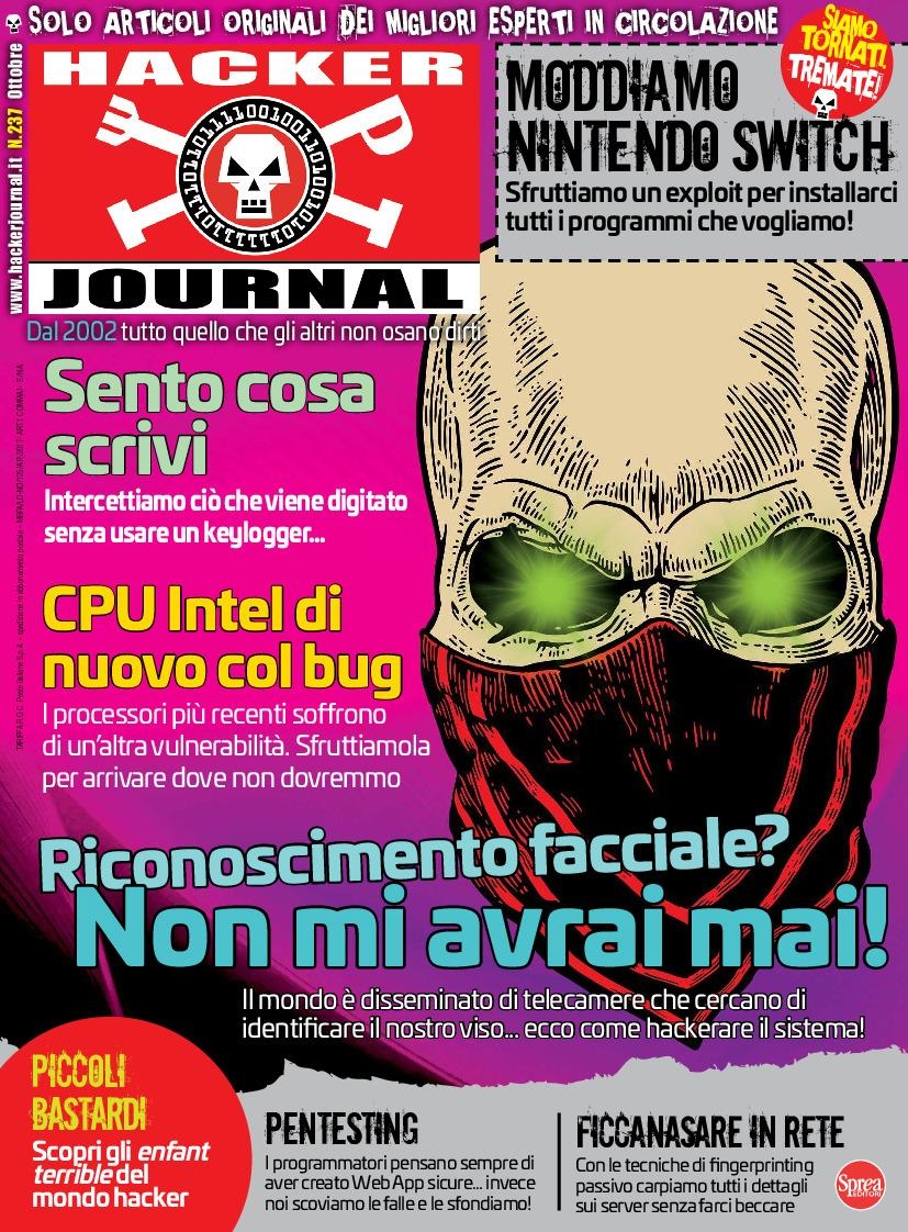 Copertina Hacker Journal n.237