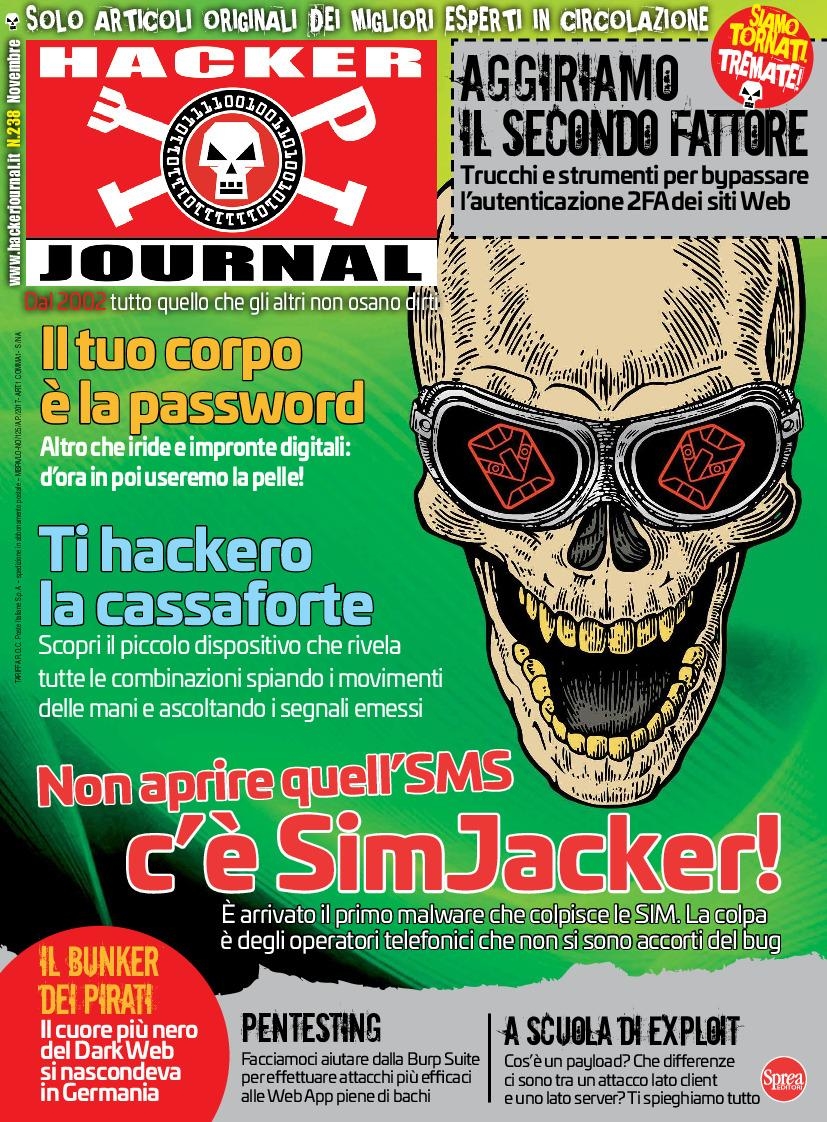Copertina Hacker Journal n.238