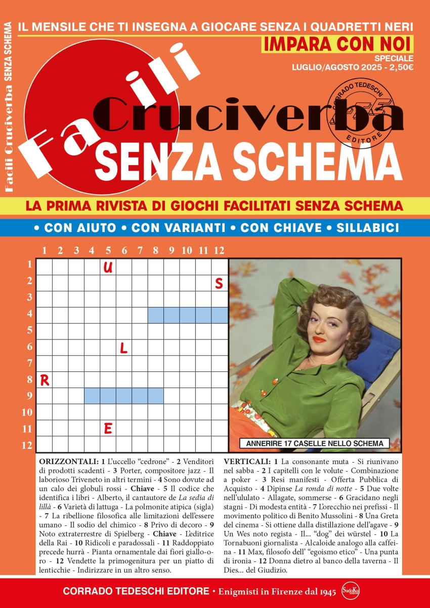 Copertina Enigmistica Senza Schema Speciale n.1