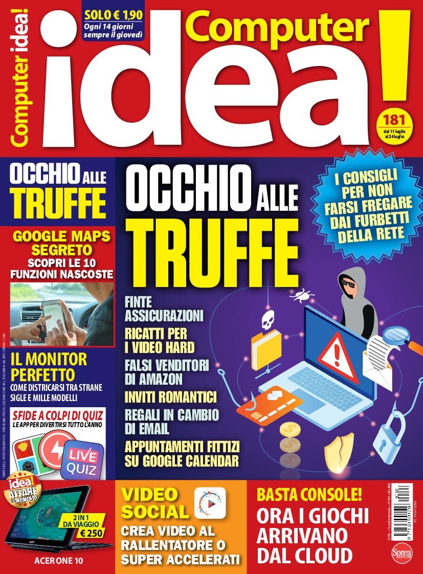 Copertina Il Mio Computer Idea n.181