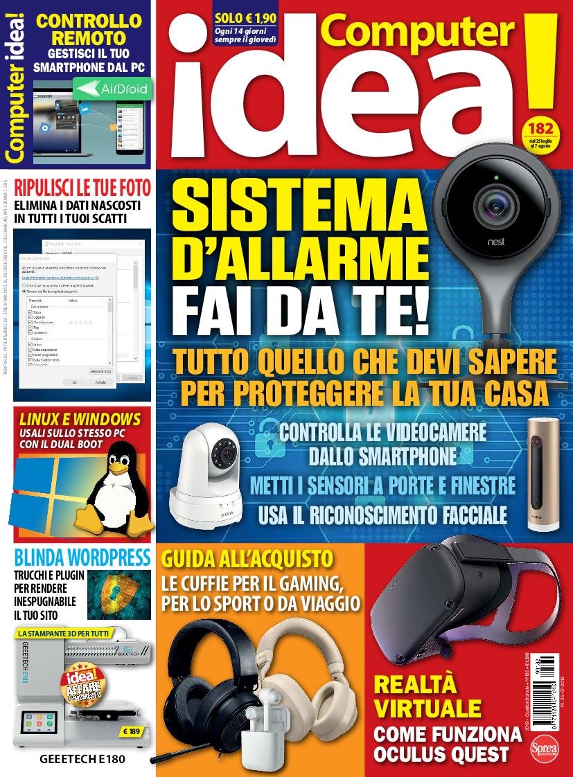 Copertina Il Mio Computer Idea n.182